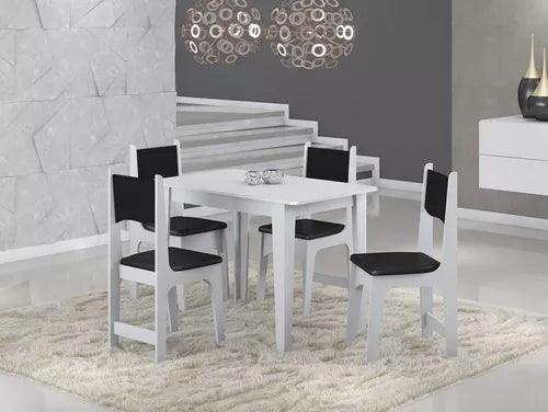 Juego De Comedor + 4 Sillas - Tienda Universo