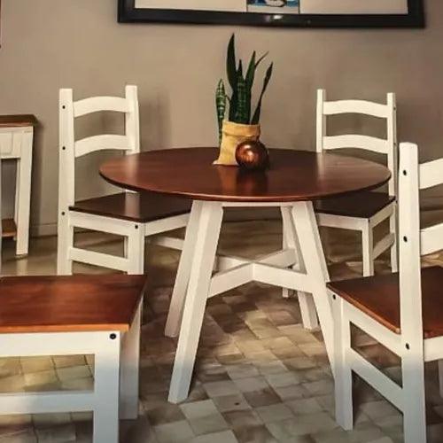 Juego De Comedor + 4 Sillas 3 Modelos - Tienda Universo