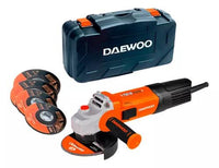 Thumbnail for Amoladora Daewoo 750w + Discos + Maletín - Tienda Universo