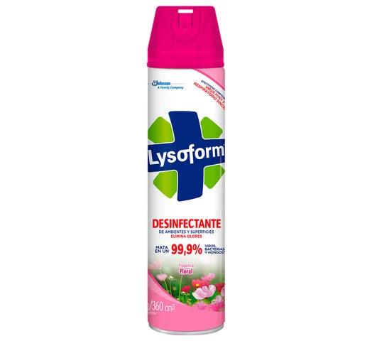 Desinfectante LYSOFORM en Aerosol 360cc Floral - Tienda Universo