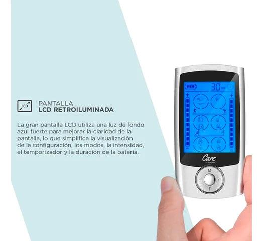 Electroestimulador Muscular GADNIC Portátil, Recargable, con 8 PADS, 24 Modos de Masajes y 10 Niveles de Intensidad - #𝑼𝑺𝒉𝒐𝒑