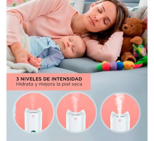 Humidificador GADNIC Ultrasónico Grande con 2.5 LITROS de Capacidad y 3 Intensidades - #𝑼𝑺𝒉𝒐𝒑