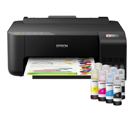 Impresora EPSON L1250 Inalámbrica WIFI Sistema Continuo + 8 Botellas de Tinta Original Incluidas - Tienda Universo