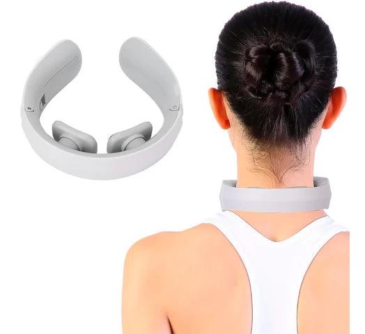 Masajeador de Cuello Smart Neck Massager Ondas TENS 12 Modos de Masaje, Ideal Cuello Nuca y Cervicales - #𝑼𝑺𝒉𝒐𝒑