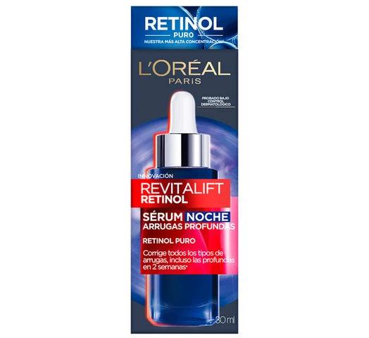 Sérum Revitalift Noche Retinol Puro L'Oréal París de 30ml - #𝑼𝑺𝒉𝒐𝒑