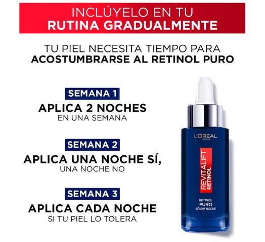 Sérum Revitalift Noche Retinol Puro L'Oréal París de 30ml - #𝑼𝑺𝒉𝒐𝒑