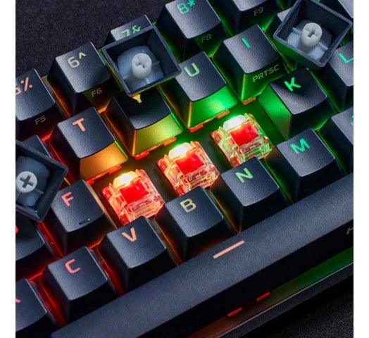 Teclado HyperX Alloy Origins 65 Mecánico Para Juegos con Teclas en Color Aqua - Tienda Universo