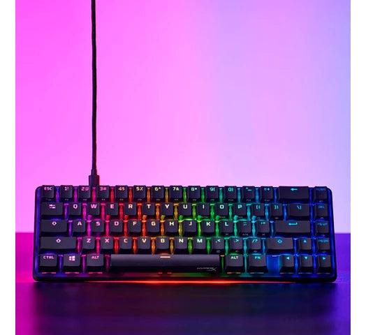 Teclado HyperX Alloy Origins 65 Mecánico Para Juegos con Teclas en Color Aqua - Tienda Universo